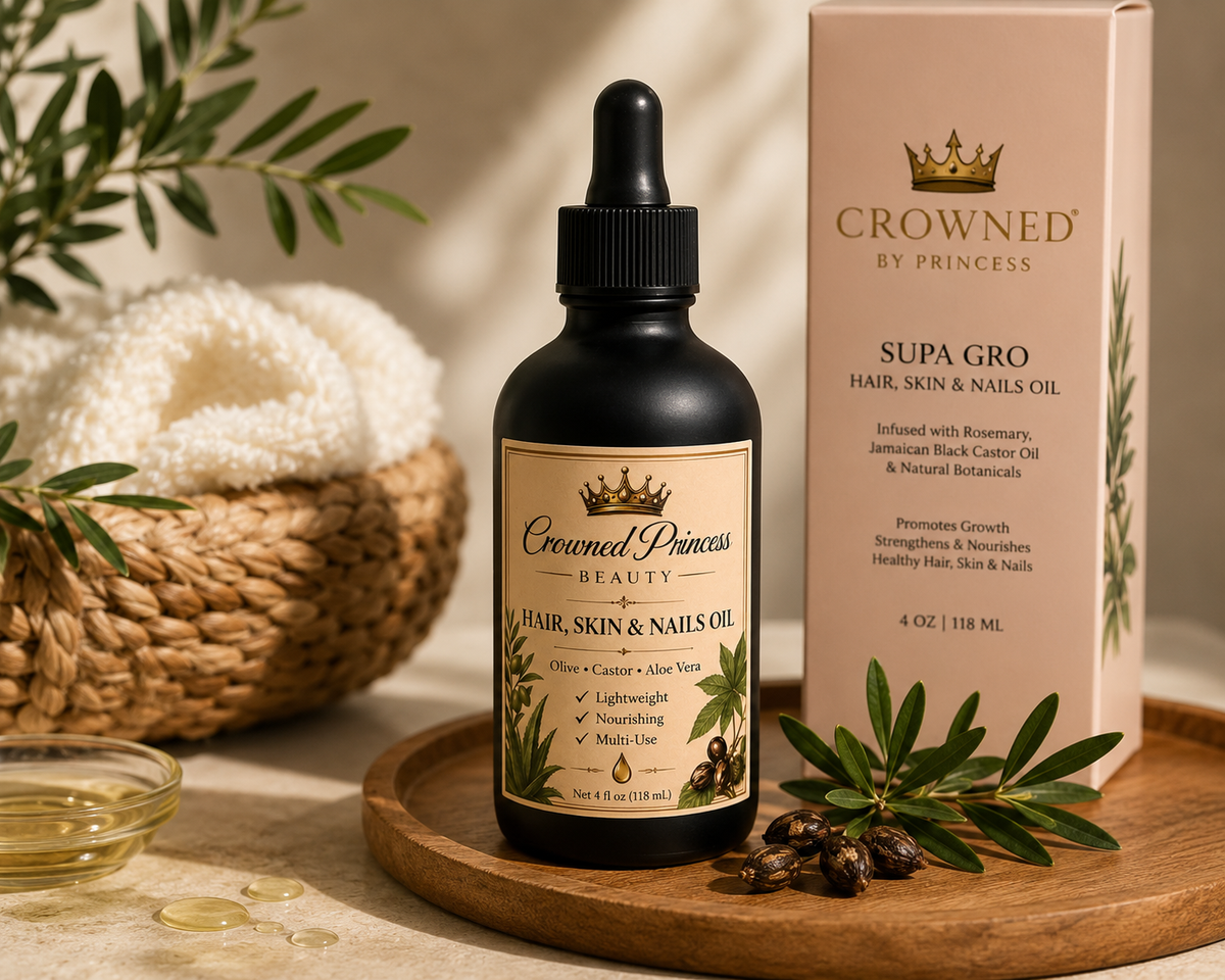 Hair, Skin & Nails Oil Bundle